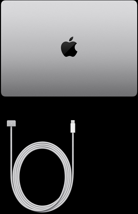 MacBook Pro de 14 polegadas e Cabo USB‑C para MagSafe 3