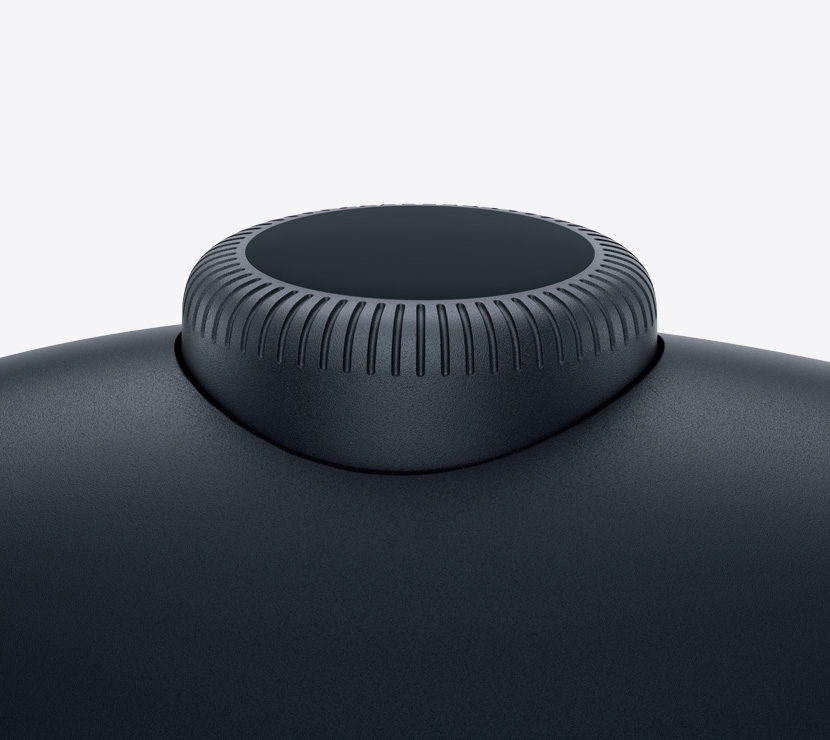 Slušalice AirPods Max 2, ponoćno crne, detalj Digital Crown