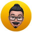 Um Memoji recebendo uma mensagem