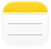 Ícone do app Notas