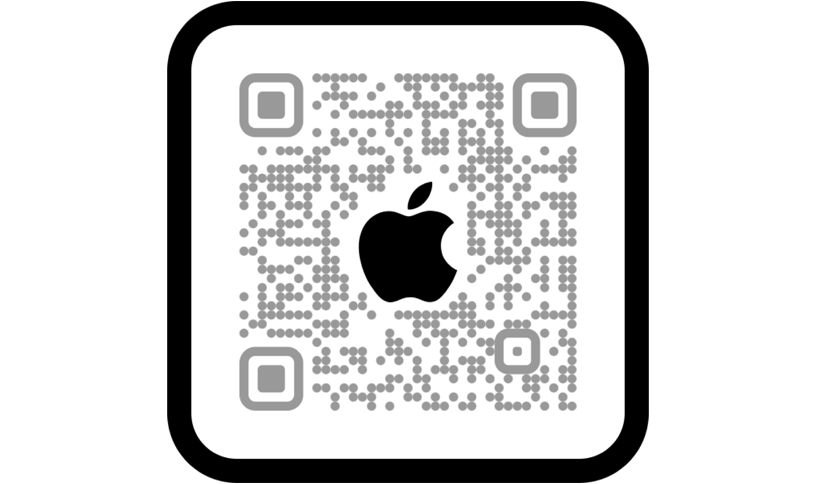 QRコードをスキャンし、Apple Store Appに移動してショッピングする
